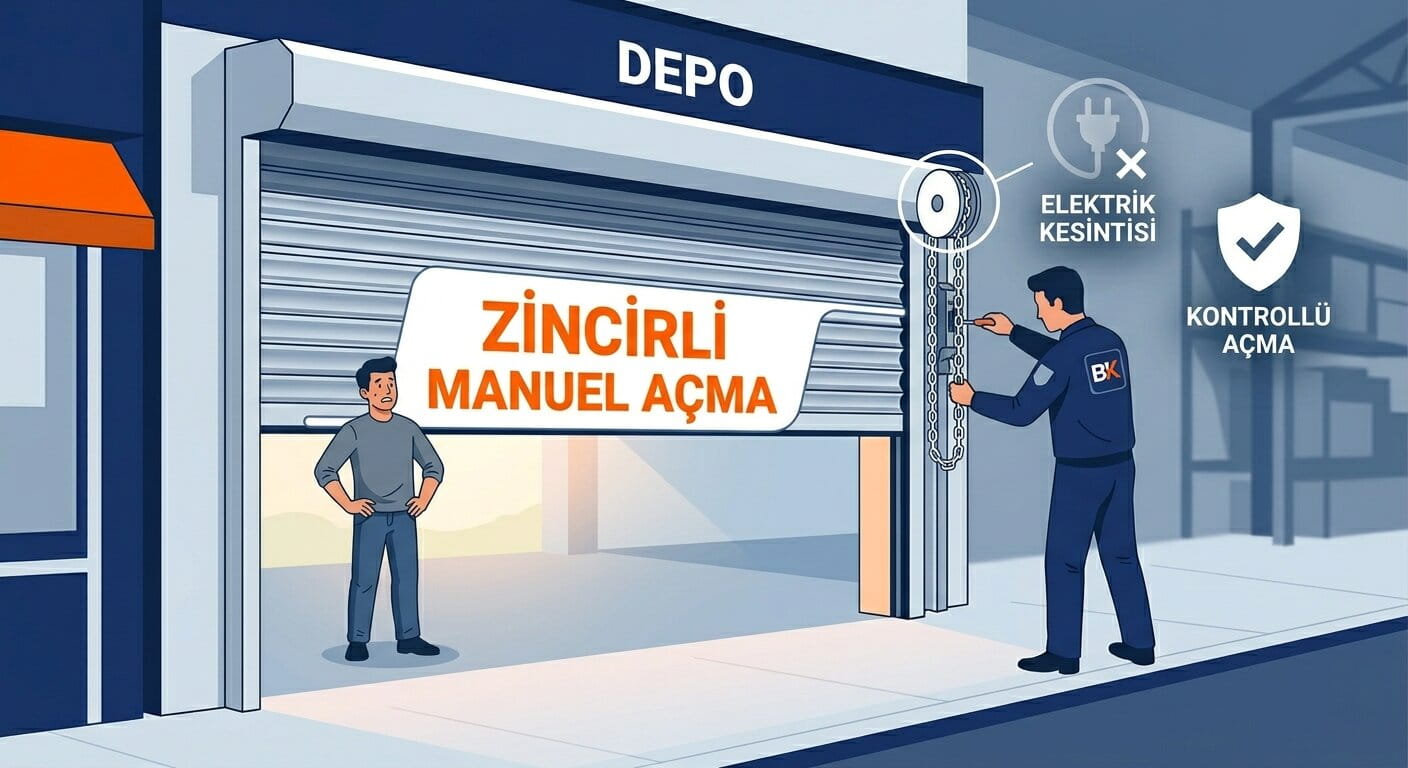 Elektrik Kesintisinde Kepenk Nasıl Açılır?