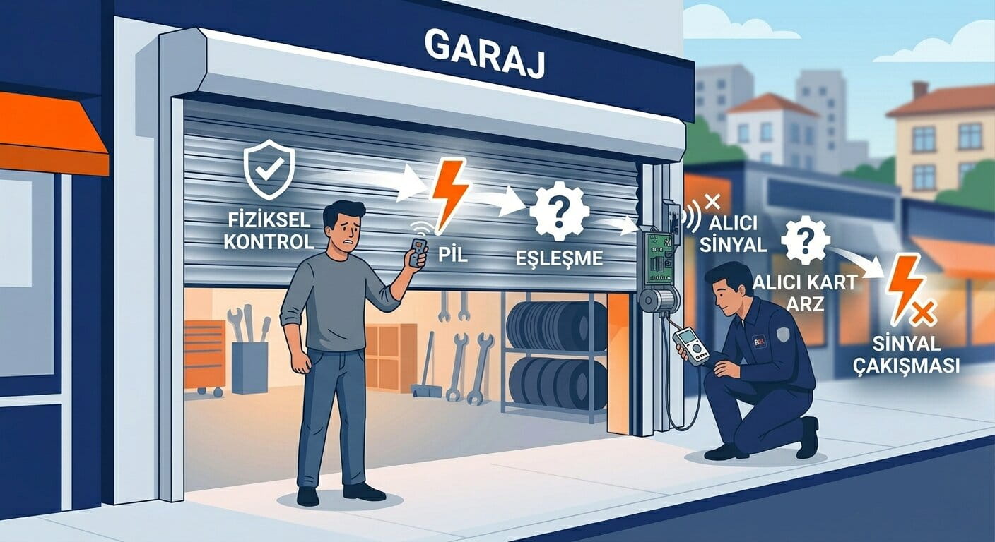 Kepenk Kumandası Çalışmıyorsa Ne Yapılmalı?