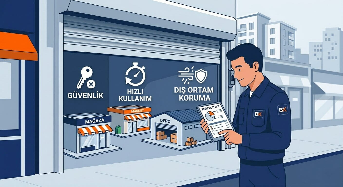 Otomatik kepenk montajı ve satışı