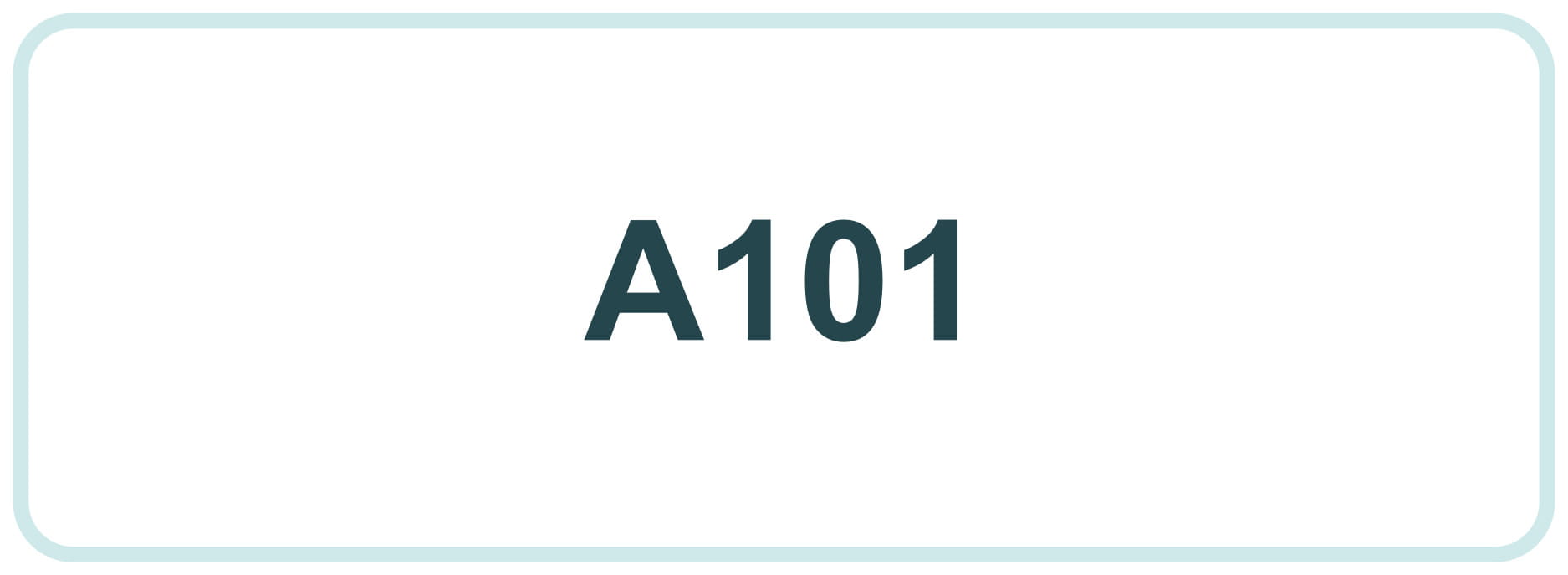 A101 referans logo alanı